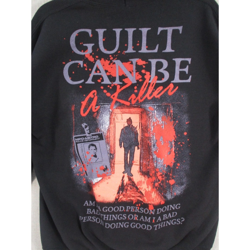 Dexter Blood Never Lies Guilt Can Be A Killer Hoodie Black Ripple Junction M